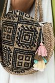 Laundry B Geo Jute Circle Bag
